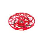 QQJL Intelligent ufo induction flying machine - hovering children's toys - gesture control remote control drone flying saucer boy,Chinese red