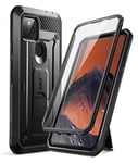 SUPCASE Unicorn Beetle Pro Series Coque Robuste avec Protection d'écran intégrée pour Google Pixel 4A 5G (2020) 6,2" Noir