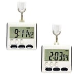 Large LCD Digital Timer Kitchen Cooking Count-Down Up Alarm Clock Magnetic E2U