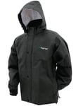 FROGG TOGGS Men's Bull Frogg™ Rain Jacket,Black,X-Large