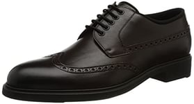 BOSS Hommes Firstclass Derb Derbies en Cuir Italien avec Doublure Outlast®