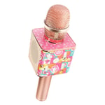 Micro Karaoke sans fil Bluetooth Enfant Motif Pat Patrouille Stella ForeverRose Champagne