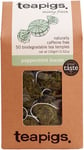 Tea Pigs Peppermint Herbal Tea Bags Made With Whole Leaves 1 Pack of 50 Teabags