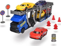 Dickie Dickie City Set With A Tow Truck And Cars And Accessories