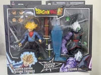 BANDAI DRAGON BALL STARS SUPER SAIYAN FUTURE TRUNKS VS FUSION ZAMASU BATTLE PACK