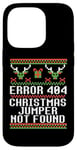 iPhone 14 Pro ERROR 404 CHRISTMAS JUMPER NOT FOUND Funny Ugly Sweater Meme Case