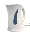 SunnCamp Low Watt Cordless Camping Caravanning Travel Kettle - 1.7L (White)