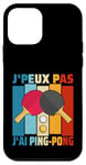 Coque pour iPhone 12 mini J'Peux Pas J'ai Ping-Pong - Ping-Pong Et Tennis De Table