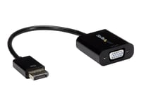 Startech.Com Displayport Till Vga-Adapter - Aktiv Dp Till Vga Konverterare - 1080P Video - Dp/Dp++-Källa Till Vga-Skärm Kabeladapter - Dp Till Vga Adapterdongel Digital Till Analog - Dp 1.2 Till Vga - Bildskärmsadapter - Displayport (Hane) Till Hd-1