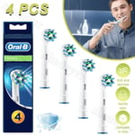 Oral-B Cross Action Electric Toothbrush Heads Oral B CrossAction 4 Pack