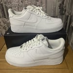 Nike Air Force 1 Low Flyease Mens Size UK 9.5 EUR 44.5 US 10.5 White FD1146-100