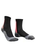 FALKE Women's Achilles Running Socks, Breathable Quick Dry, Black (Black 3008), 2.5-3.5 (1 Pair)