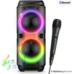 Party Fun Lights - Karaoke Speaker with Microphone - (605608)