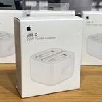 🟢 Apple 20W USB-C Fast Charger Power Adaptor White Sealed 100% Original