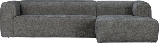 Bean, Hjørnesofa højrevendt, asfalt, H73x175x305 cm