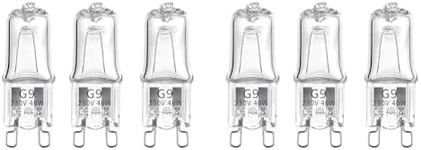 MSC 3 x 40w G9 Halogen Oven Bulbs Suitable for Oven, Salt Lamp, Lava Lamp, g9 Bulb. Dimmable and Compatible Oven Light Bulbs for Zanussi, AEG, Stoves Cooker Bulb etc Warm White 230V (3000k 3 pc 40w)