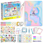 Anginne Cadeau Fille 3 4 5 6 7 8 9 10 11 Ans, Scrapbooking Journal Intime Jouet Carnet Secret Bricolage Enfant Activites Manuelles pour Enfants