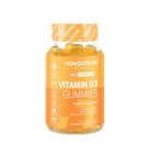 Vitamin D Gummies - High Strength 4000 IU Adult Vitamin D3 Gummies - Chewable Gummy Vitamins - Vegetarian - Gluten Free - Vitamin D Gummies by Novomins