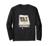 Pretty Holy Bible Outfit for Books and Christ Lovers Long Sleeve T-Shirt