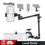 SmallRig 22" Magic Arm w Clamp, Overhead Phone Mount, Flexible Desk Camera Mount