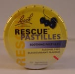 Bach Rescue Remedy Blackcurrant Pastilles 50g. Three Tins BBE 11/2025