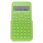 Calculatrice Scientifique élégante dans Une Belle Couleur Verte. Toutes Les Fonctions nécessaires adaptées à l'école, au Travail et à la Maison. 150 x 80 x 18 mm en Plastique