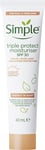 Simple Protect 'N’ Glow Triple SPF 30 Moisturiser, Lightweight, Antioxidant Rich