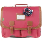 Cartable Tann's  Cartable 41  Louise Ref 5-41114 Fuchsia 41*33*17 cm