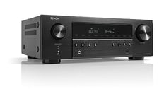 Denon AVC-S670H 5.2 Channel AV Amplifier, Home Cinema Amplifier, Alexa Compatible, Dolby DTS-HD, Bluetooth, AirPlay 2 and HEOS Built-in Multiroom Audio