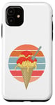 Coque pour iPhone 11 Spaghetti glaces cornet marinara fourchette nourriture