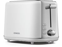 Kenwood Abbey Lux 2 Slice Toaster 800 W Plastic Defrost Reheat TCP05C0WH-White