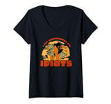 Disney The Lion King Scar I’m Surrounded By Idiots V-Neck T-Shirt