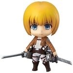 Good Smile Company - Attack on Titan – Figurine Armin Arlert Nendoroid (O/A), Blanc