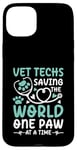 Coque pour iPhone 15 Plus Vet Techs Saving The World One Paw At A Time