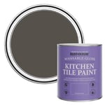 Rust-Oleum Brown water resistant Kitchen Tile Paint in Gloss Finish - Fallow 750ml