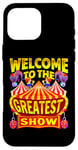 iPhone 16 Pro Max Circus Gifts For Party Ringmaster Carnival Strongman Tamer Case