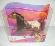 DREAMWORKS SPIRIT UNTAMED CHESTNUT PINTO HORSE FIGURE NEW