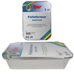 Spar Folieformar 20 dl 3-pack