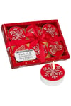 Deco Express Tealight Candle 6 Hours Burn Pack of 6 Christmast Gift