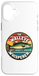 iPhone 16 Plus Vintage Walleye Drawing: The Walleye Whisperer Fisherman Case