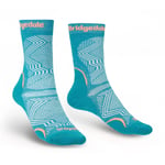 Bridgedale Socks Womens Hike Ultra Light T2 Coolmax Boot in Shade Teal 710284