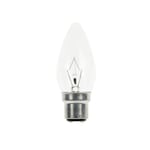 Glödlampa kronljus 660lm B22d 60W