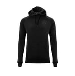 FleeceWool V2 Hoodie M's (Herr) - Fleece i merinoull med huva - Jet Black S