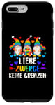 Coque pour iPhone 7 Plus/8 Plus LGBT Pride,Nains de jardin, Arc-en-ciel, allemand