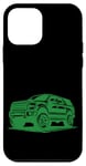 Coque pour iPhone 12 mini #snirt Coque de protection à capuche pour véhicule tout-terrain Motif SUV