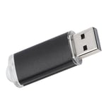 USB-muistitikku Läpinäkyvä kansi Musta Kannettava Memory Stick PC Tablet 2GB