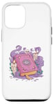 Coque pour iPhone 15 Pro Costume de fête d'Halloween gothique pastel