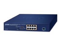 Planet Mgs-910Xp, Ohanterad, 2.5G Ethernet (100/1000/2500), Full Duplex, Strömförsörjning Via Ethernet (Poe) Stöd, Rackmontering