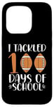 iPhone 15 Pro 100 Days of School Football I Tackled 100 Days of School Case