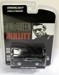 Greenlight 1/64 1968 Dodge Charger Black Steve McQueen Bullitt Model Car